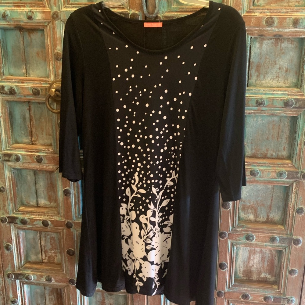 Fun Black Tunic or Short Dress